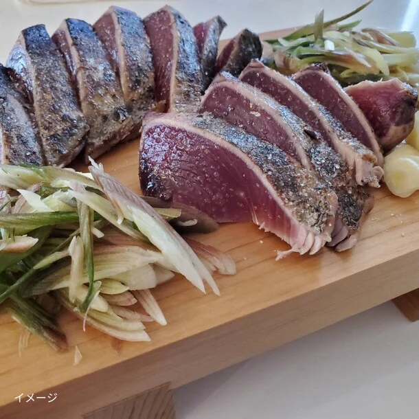 「炭火焼カツオタタキ4節(たれ付き)」1200g