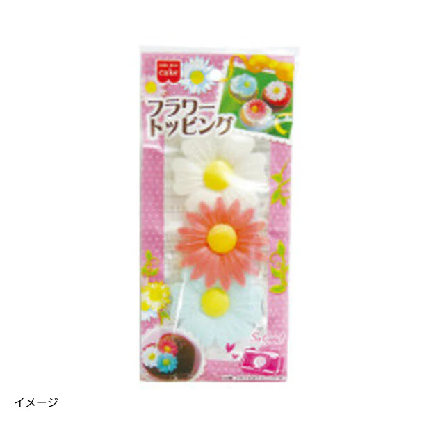 共立食品「フラワートッピング」3個入
