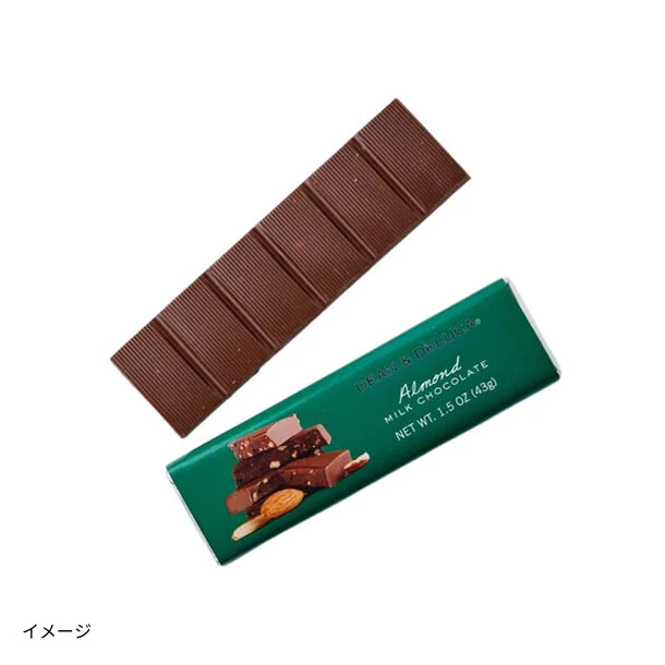 DEAN ＆ DELUCA「ミルク＆アーモンド チョコレートバー」43g