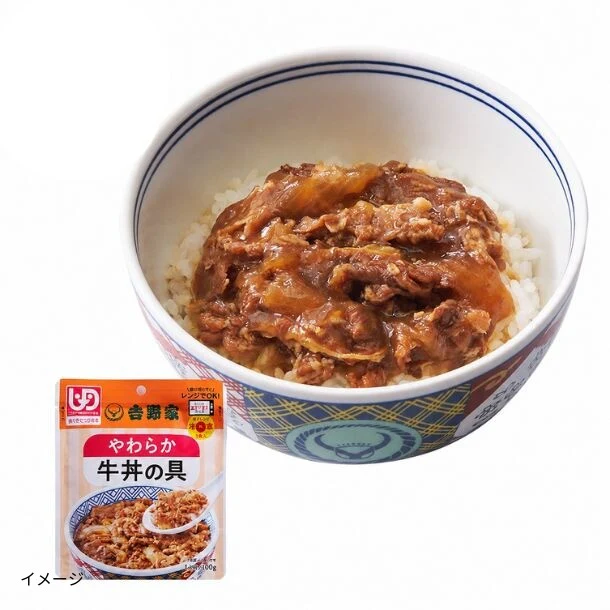 吉野家「レトルトやわらか牛丼の具」100g - Image 2