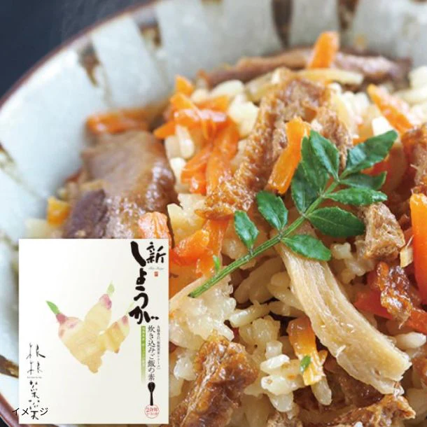 「新しょうがの炊き込みご飯の素 2合炊き用」